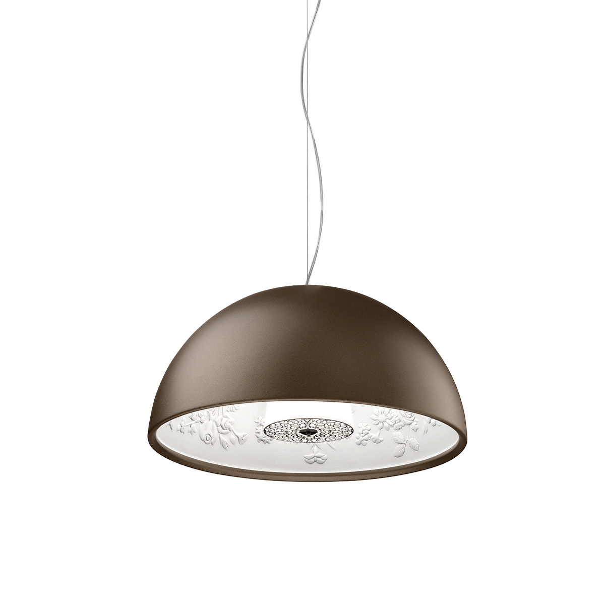 Flos Skygarden Small Pendelleuchte, rostbraun