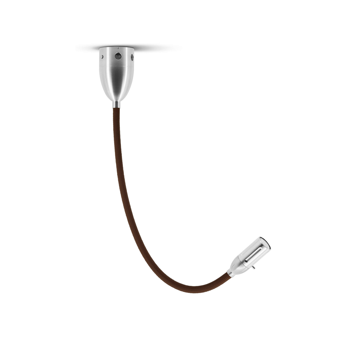 Flex shaft: brown textile