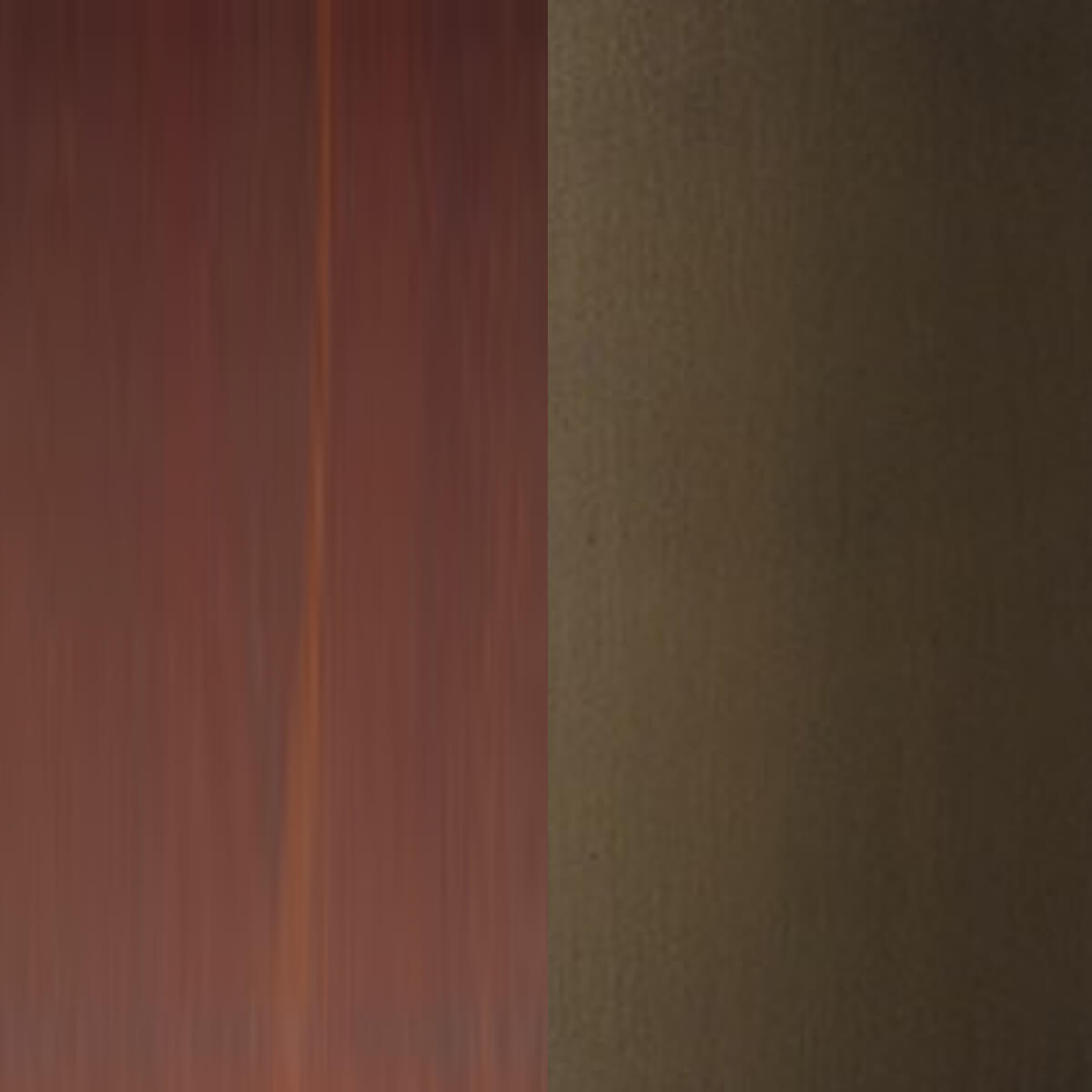 Rust / brushed bronze