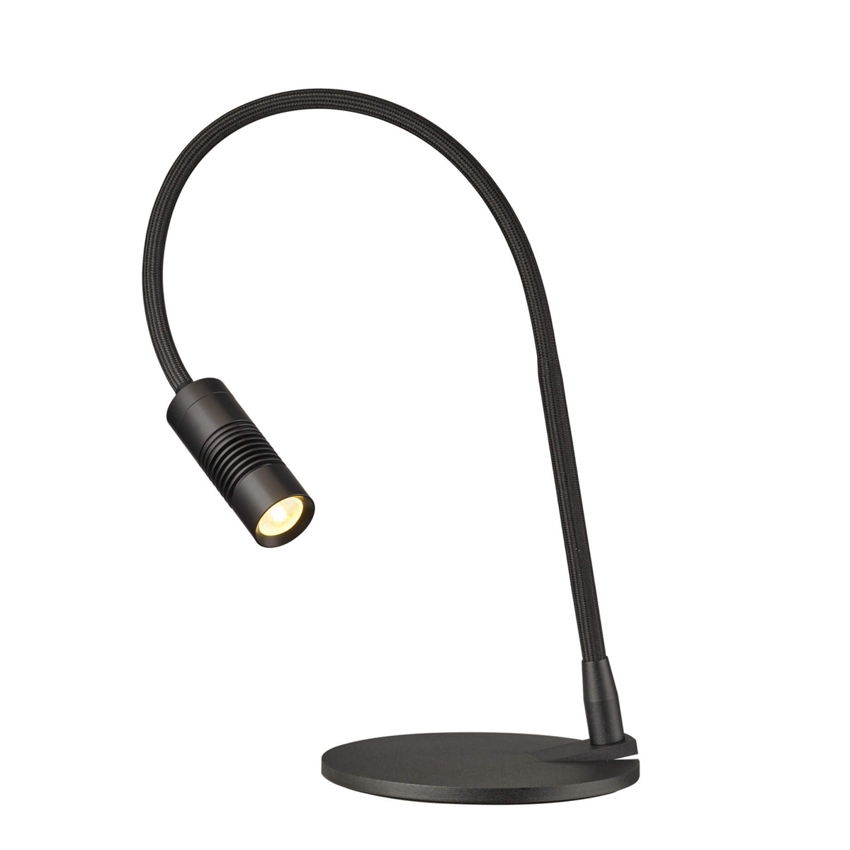 Head: black matt, flex arm: black matt