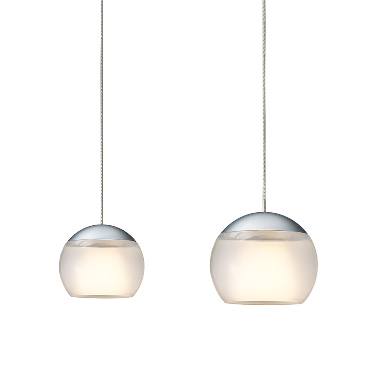 Chrome matt / satin finish