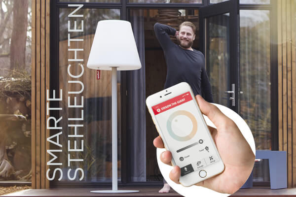 Kategoriebanner smarte Stehleuchten