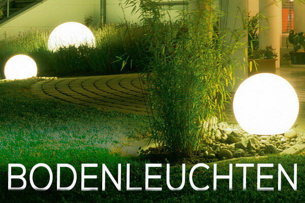 Kategoriebanner Bodenleuchten Outdoor