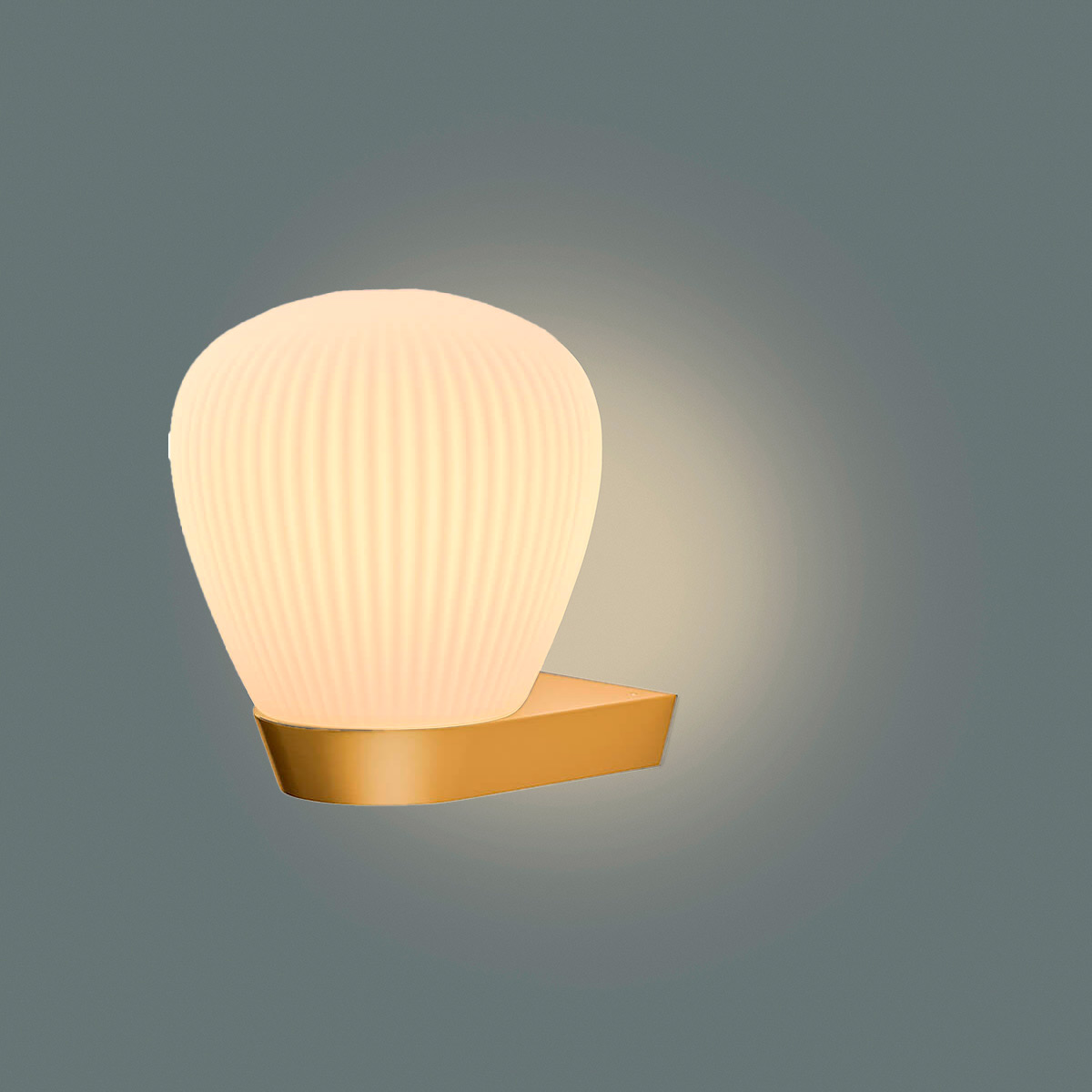 Plissee W Wandleuchte