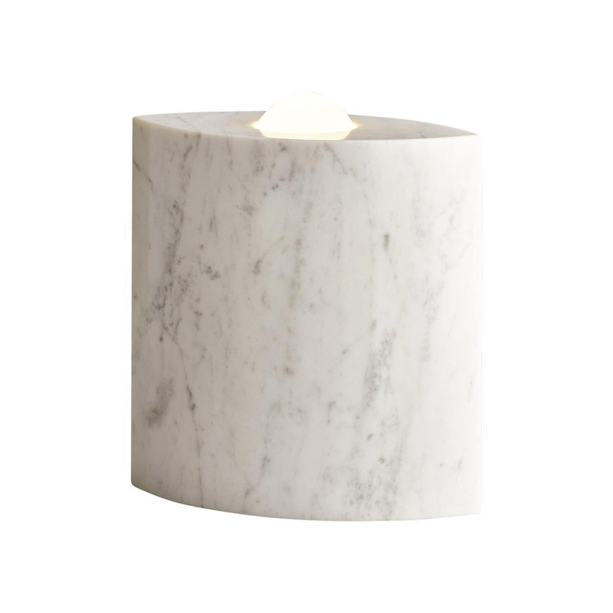 Marmor weiß poliert