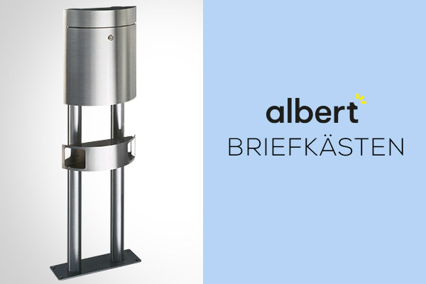 Kategoriebanner Marke Albert  Briefkästen
