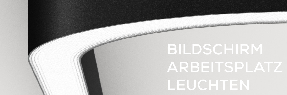 Kategoriebanner gewerbliche Bildschirmarbeitsplatzleuchten