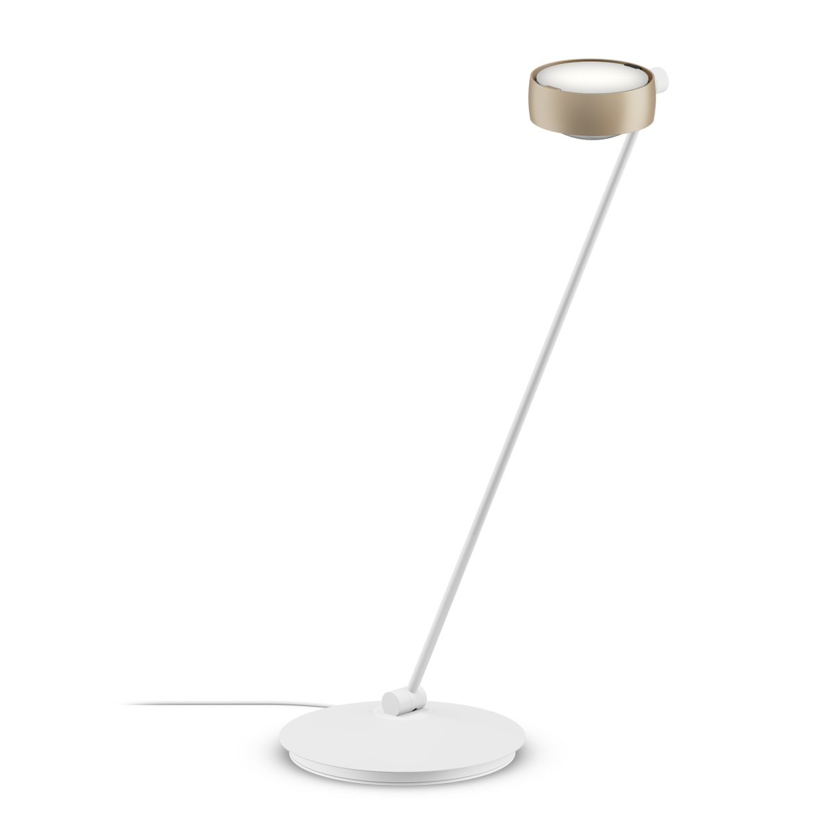 Alignment: left, gold matt / white matt