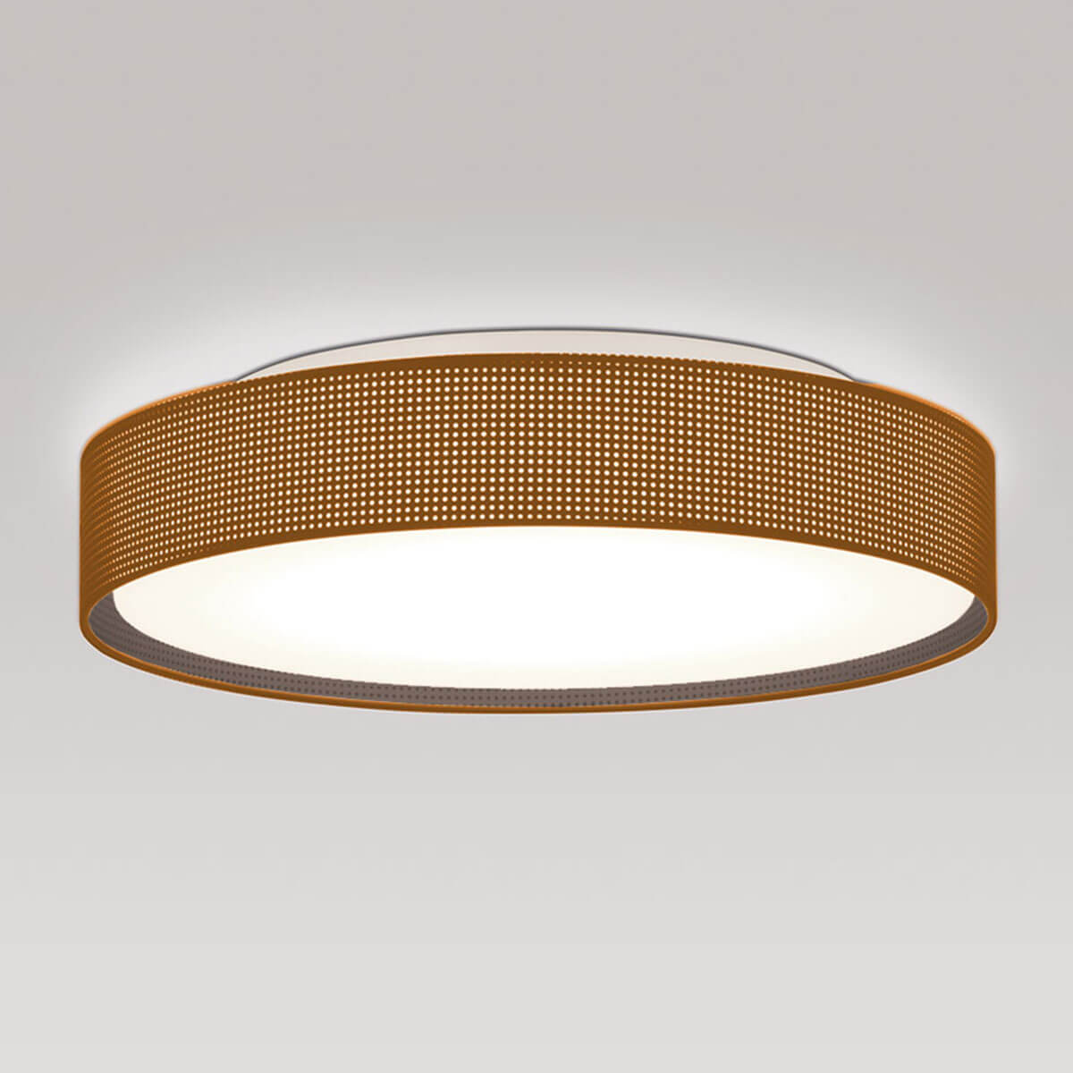 outside: copper / inside: black