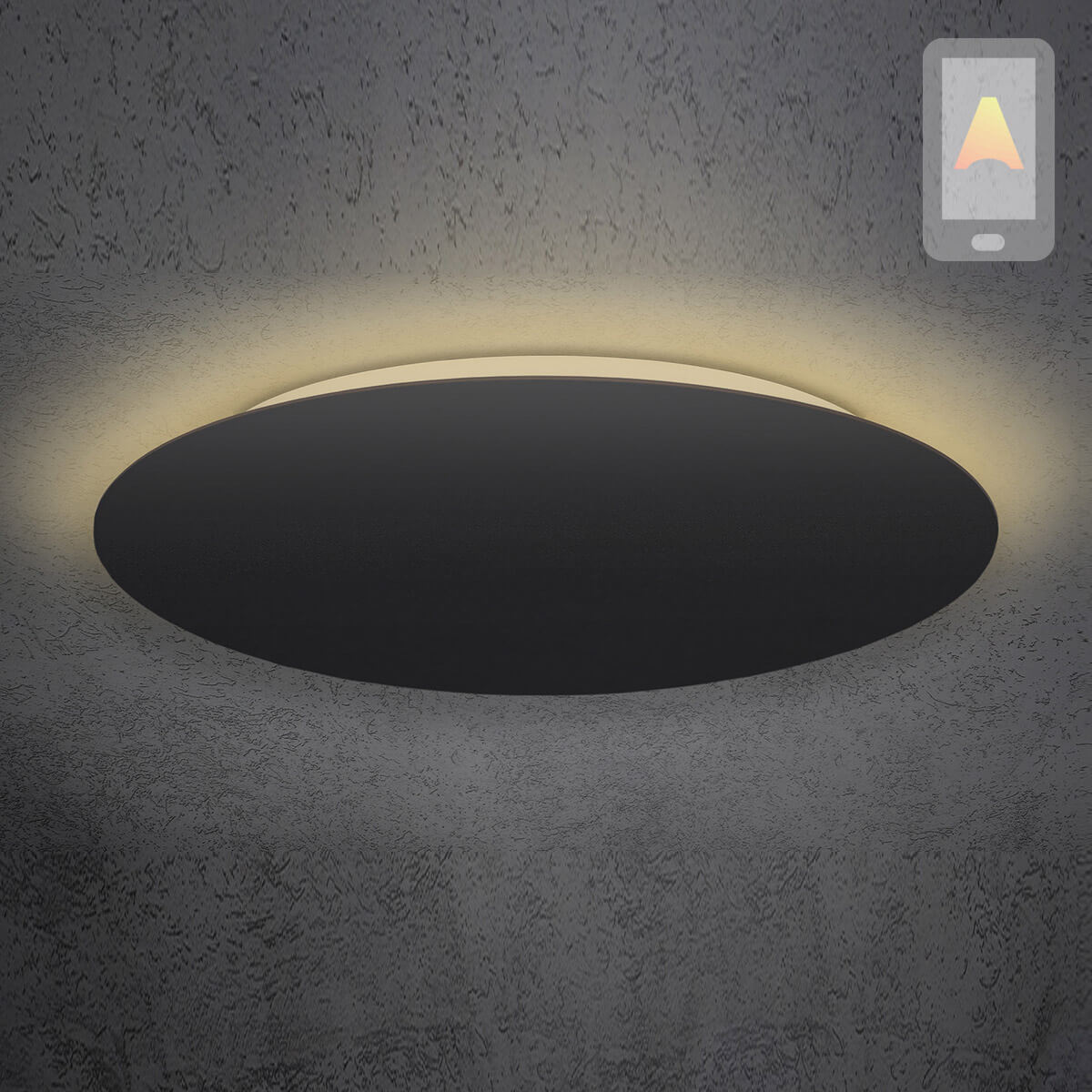 Blade LED Wand- / Deckenleuchte, Ø: 95 cm, mit Casambi-Modul