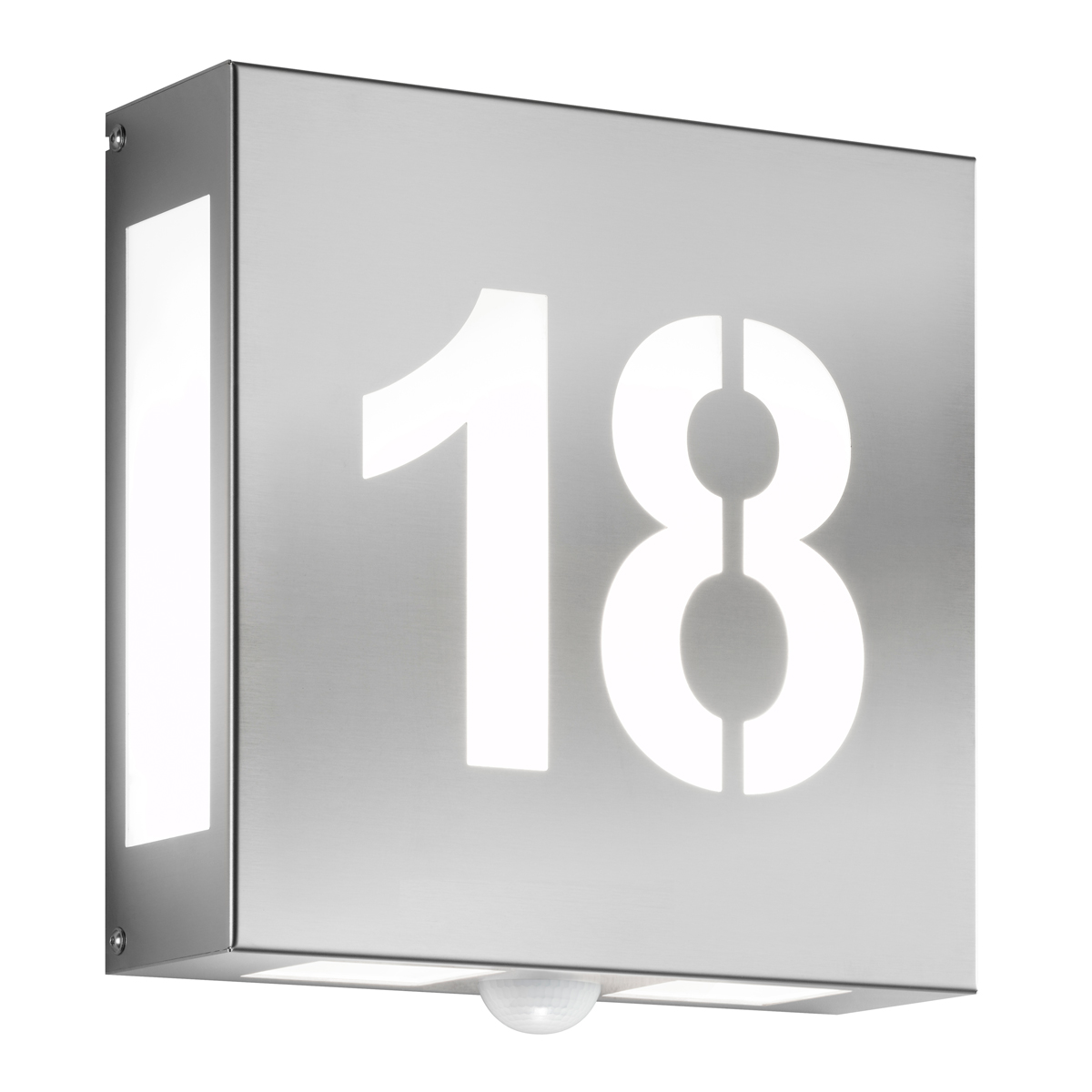 HN negative, with motion detector