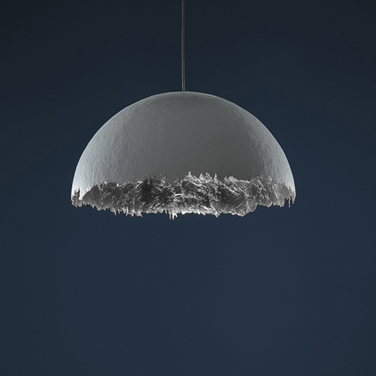 Ø: 100 cm, shade: white / silver