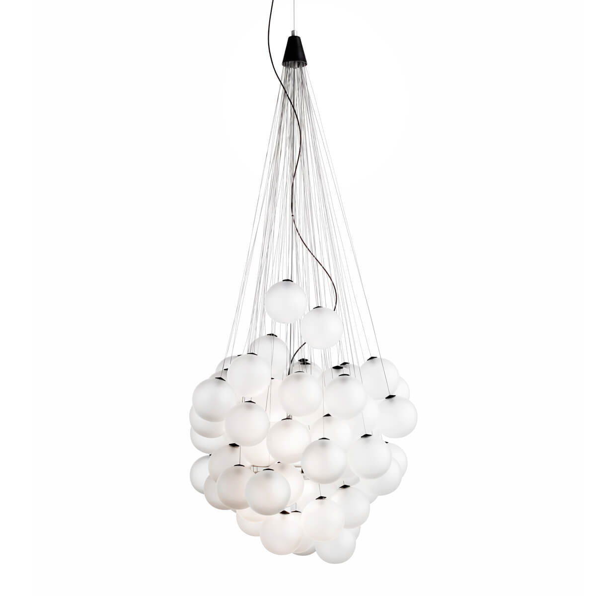 Stochastic LED Sospensione, opalweiß