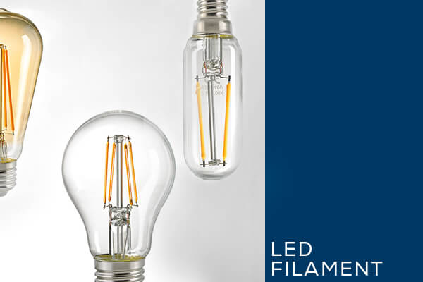 Kategoriebanner Leuchtmittel LED Filamentlampen