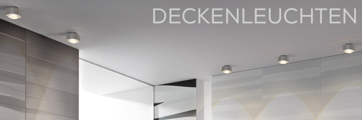 Kategoriebanner Deckenleuchten