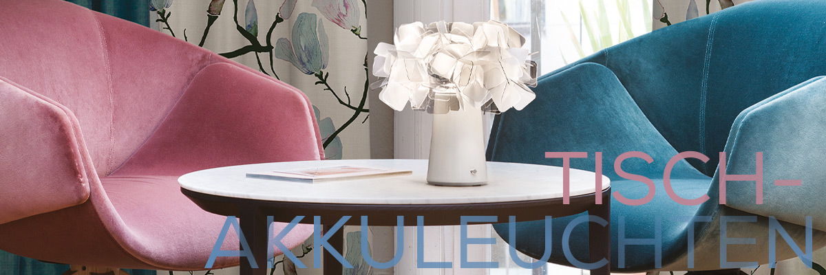 Kategoriebanner Tischakkuleuchten