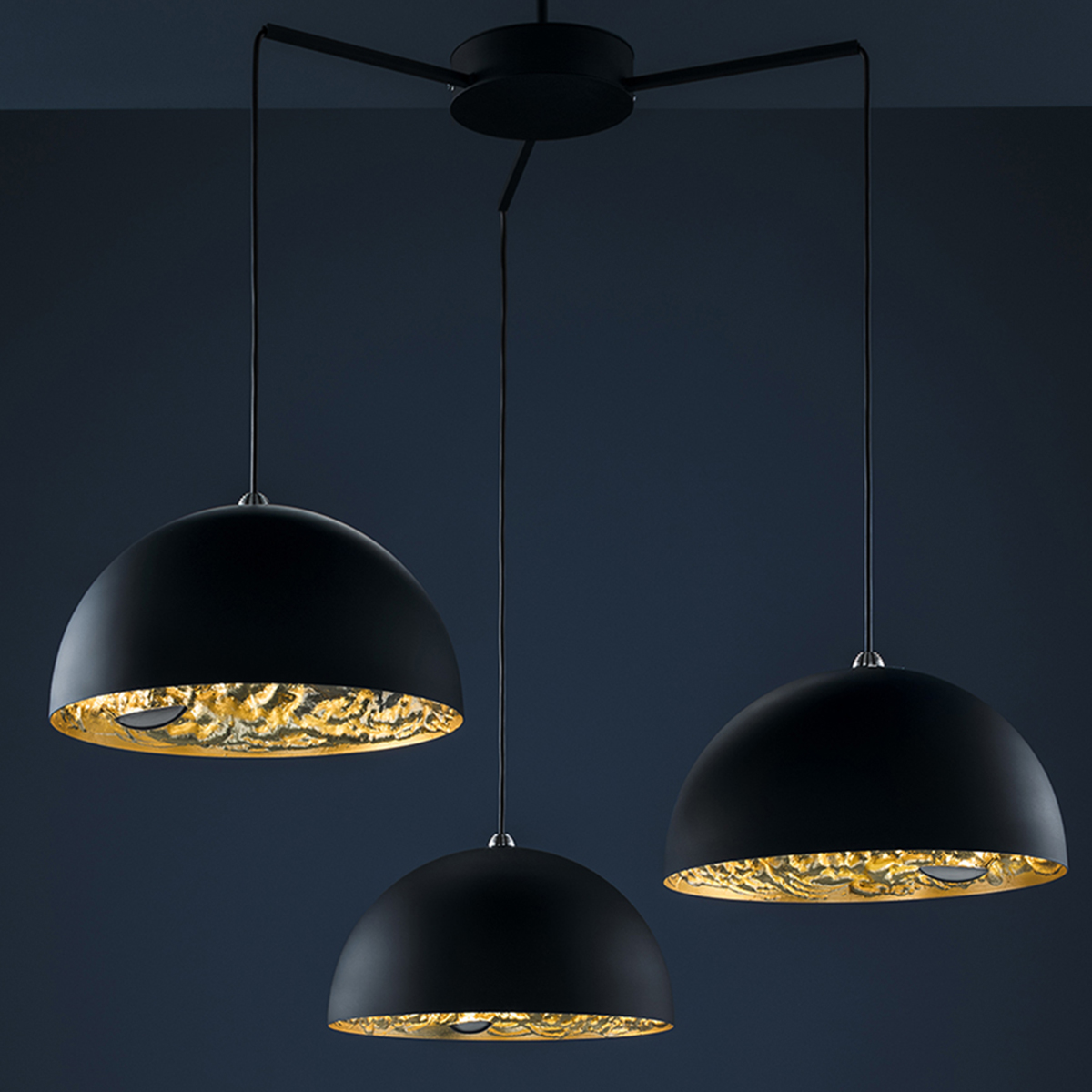 Ø: 60 cm, black / gold