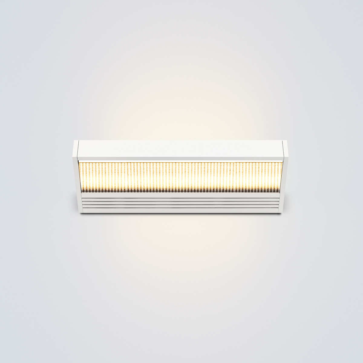 white lacquered, 3000K, lenses: satinée / louvre