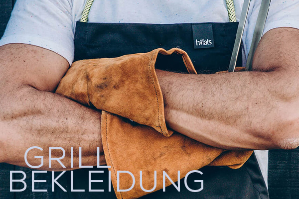 Kategoriebanner Accessoires Grillbekleidung