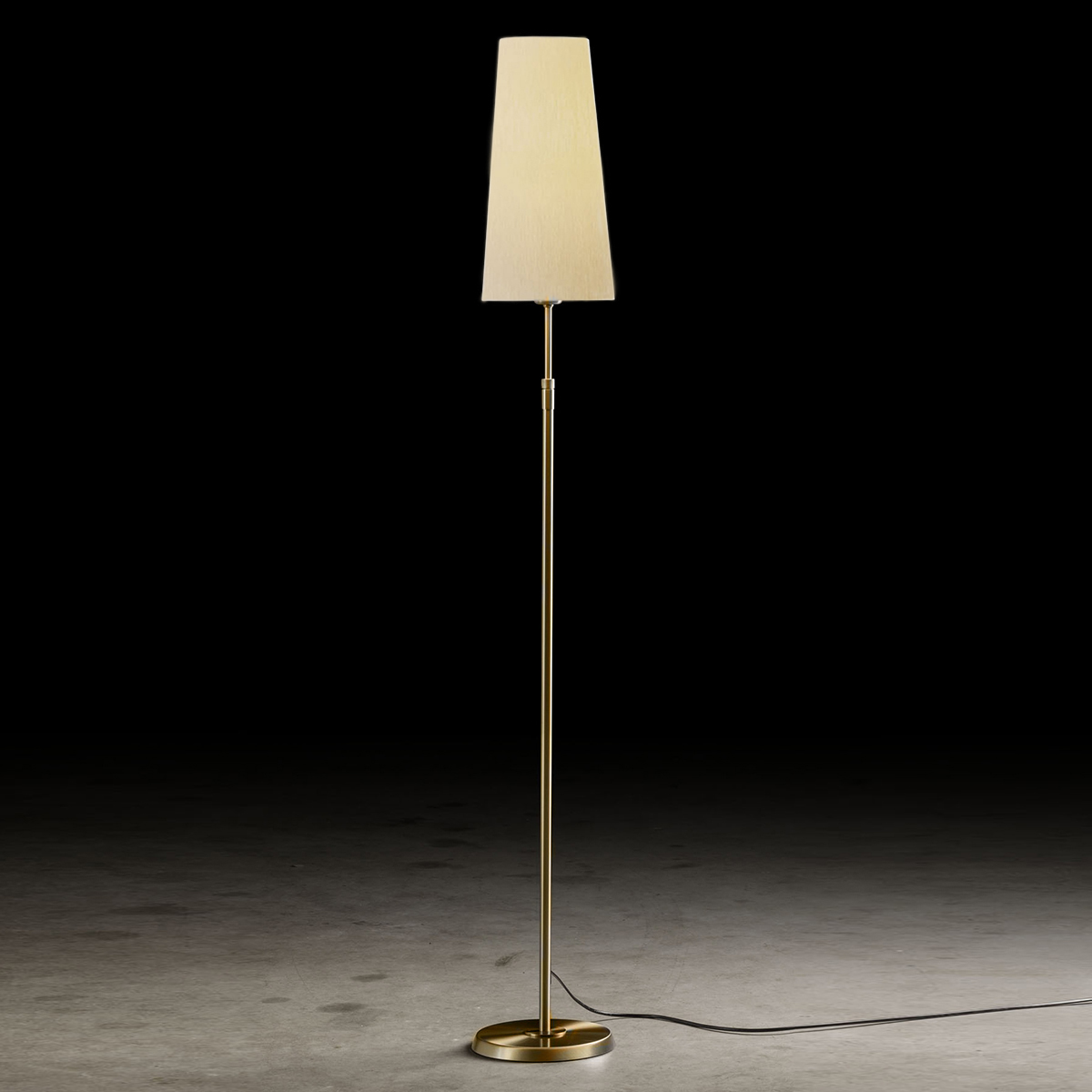 Messing matt, Chintz Champagner