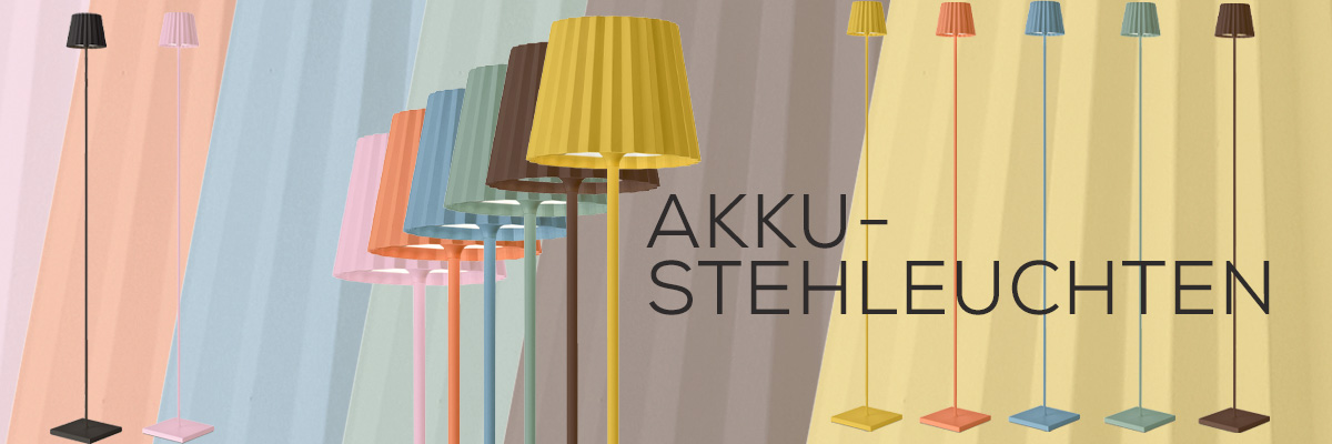 Kategoriebanner Akkustehleuchten Outdoor