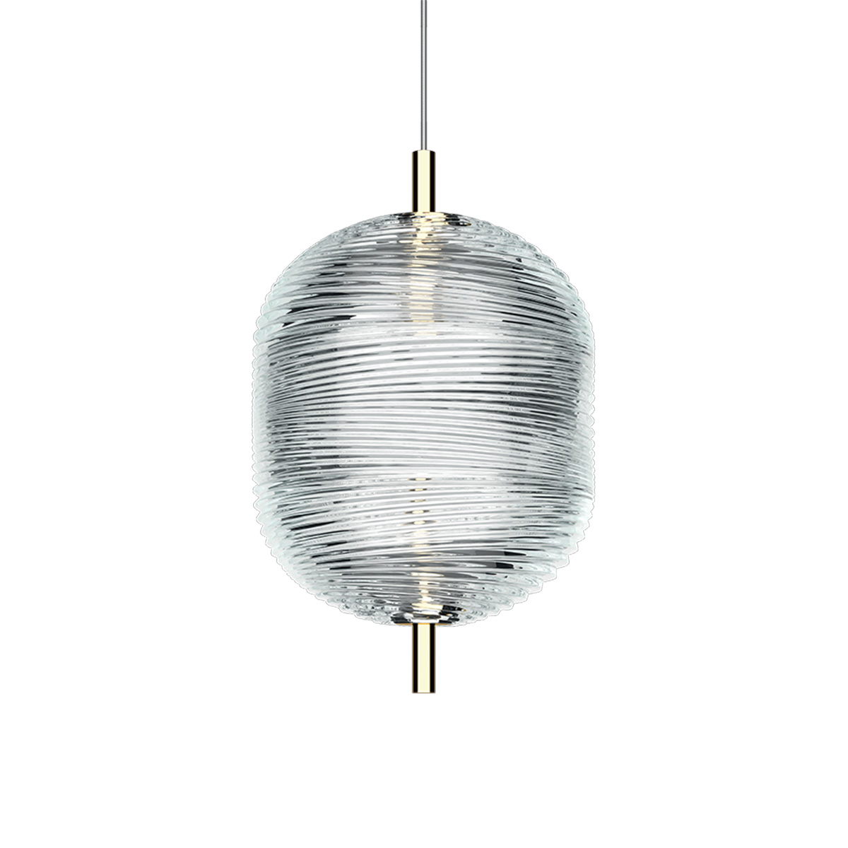 Shiny gold - Glass: transparent