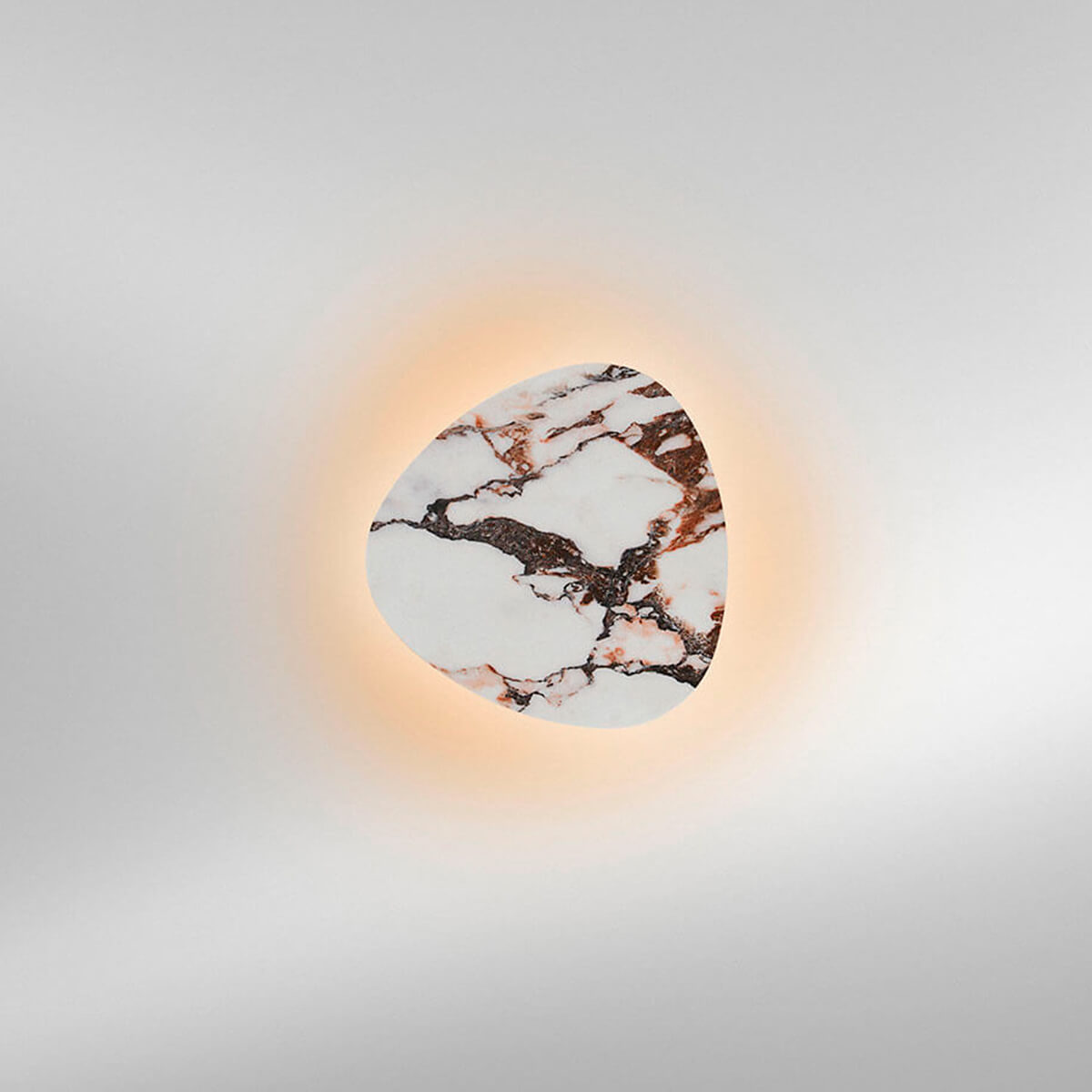 Ø: 20 cm, white marbled