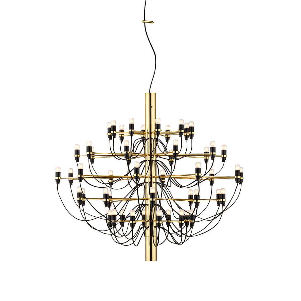 inkl. LED 2700 K frosted, Messing