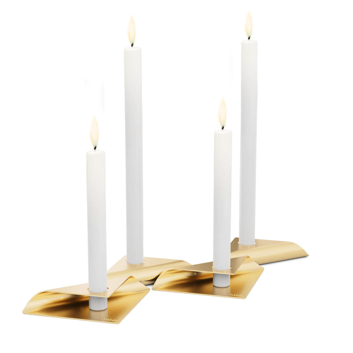Square Candle Kerzenhalter, 4er-Set