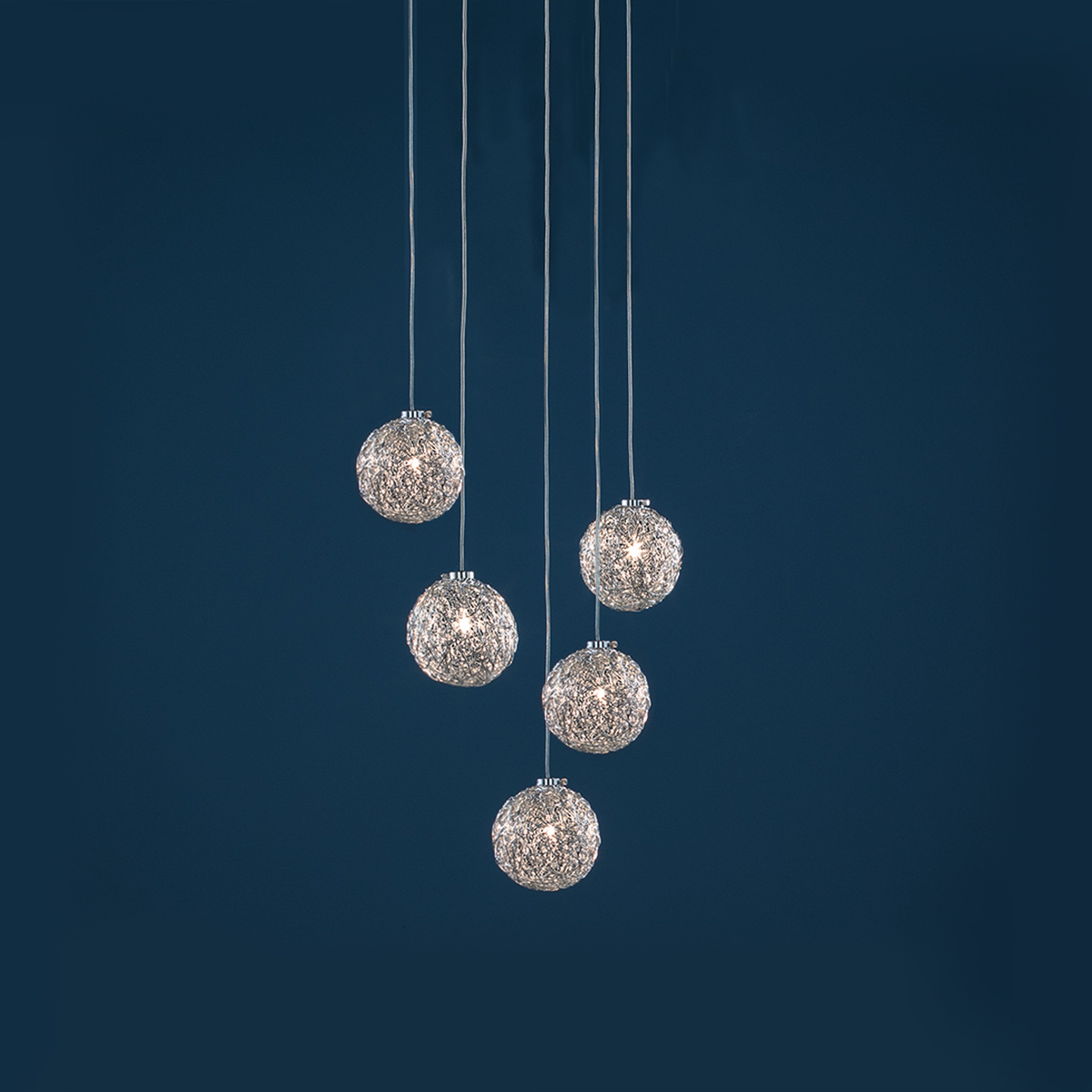 5-light, canopy: angular