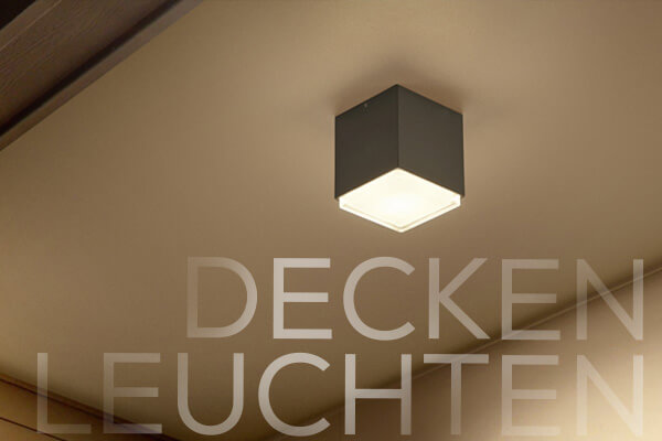 Kategoriebanner Deckenleuchten Outdoor