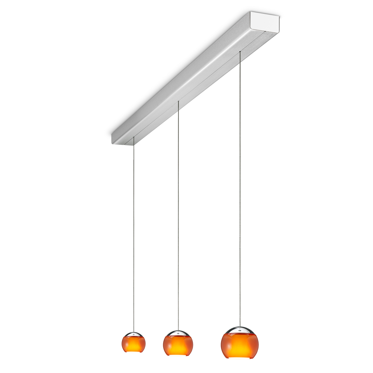 Chrome / glossy orange