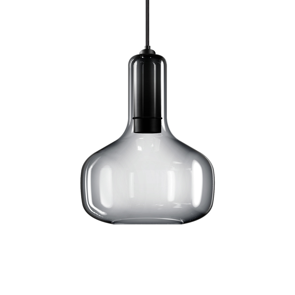 Ø: 25,6 cm, Glas liquid grey (kühles grau)
