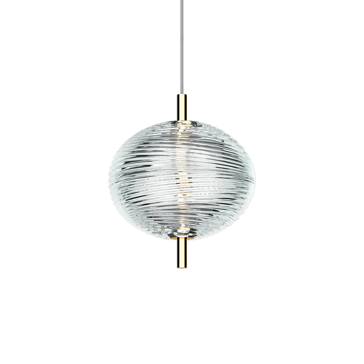 Shiny gold - Glass: transparent