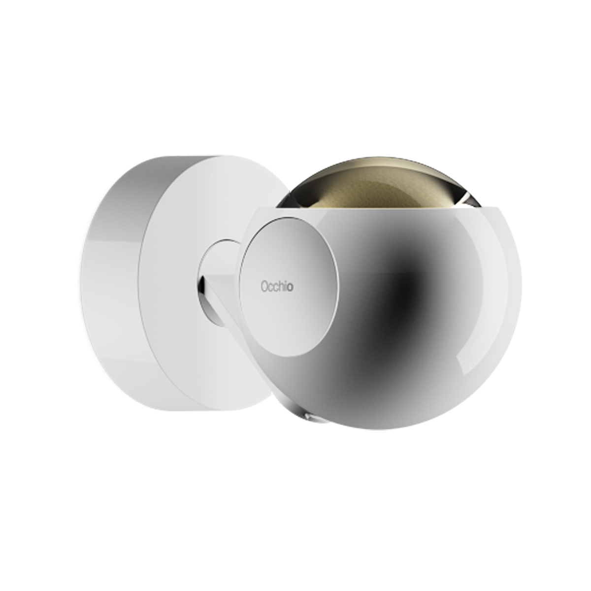 glossy white, pads and body matt white