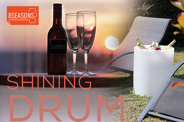 Kategoriebanner Marke 8 sesaons design shining drum
