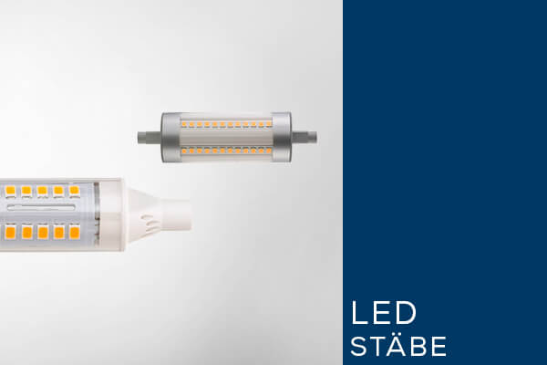 Kategoriebanner Leuchtmittel LED Stäbe