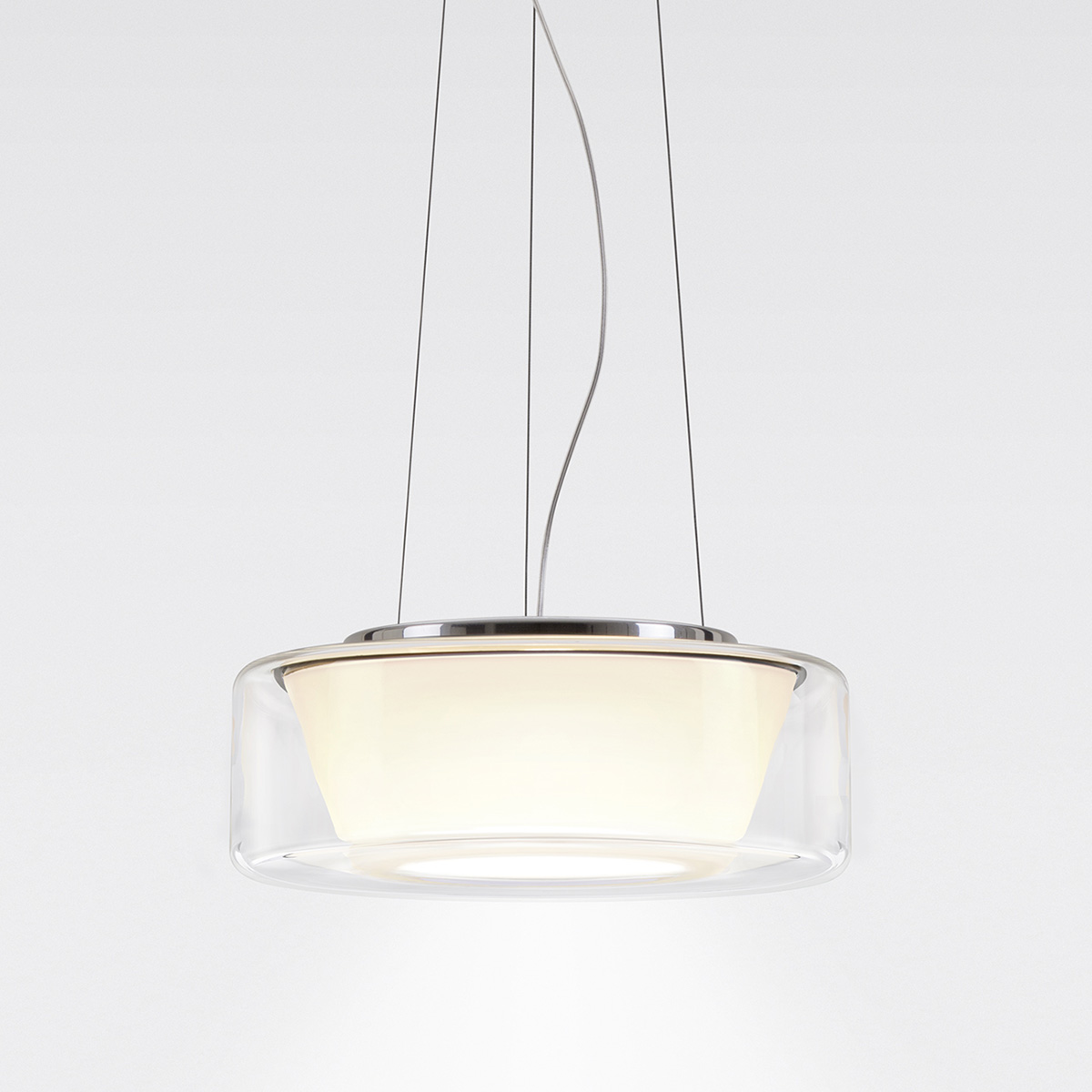 2700 K, clear glass, reflector: conical opal