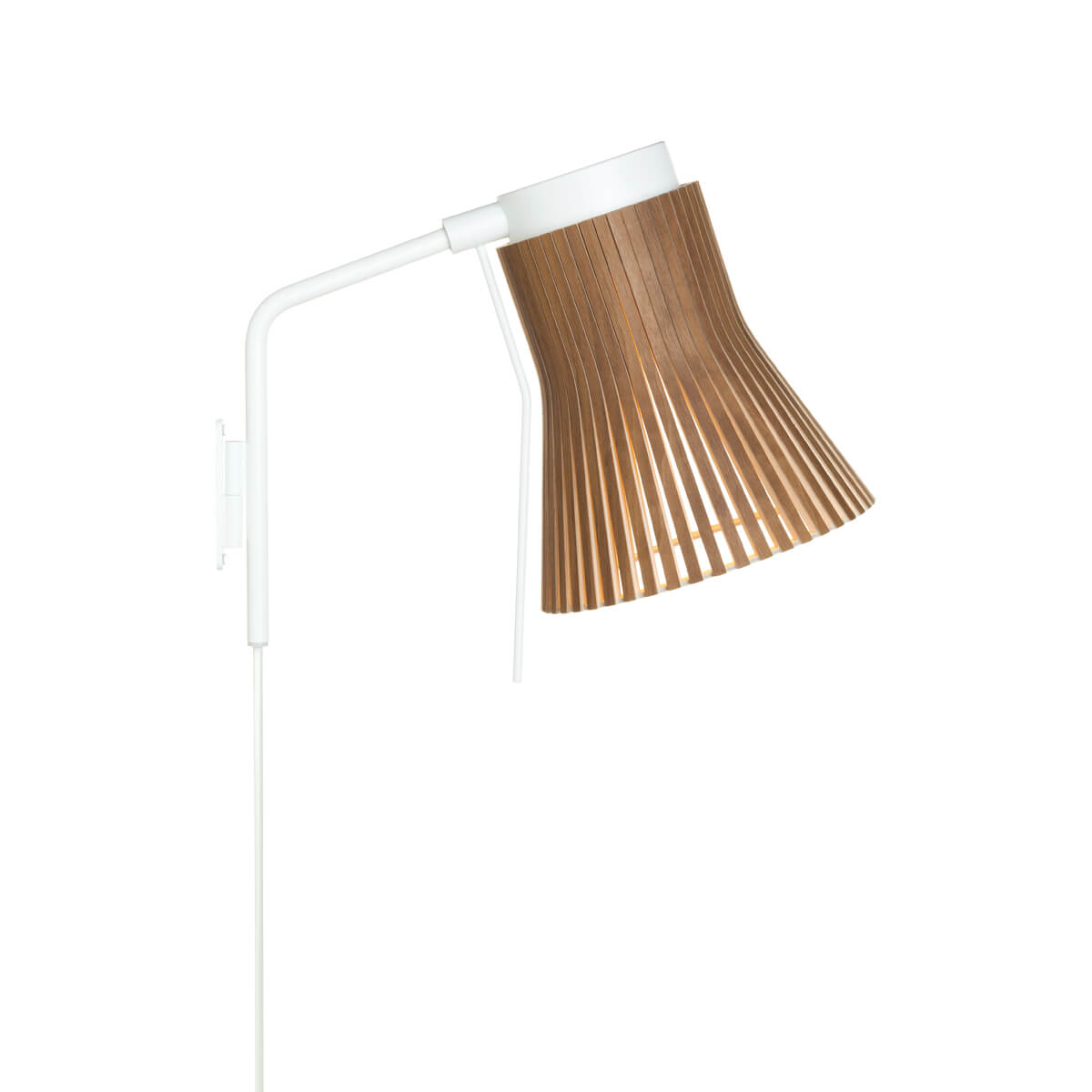 white, shade: Walnut veneer