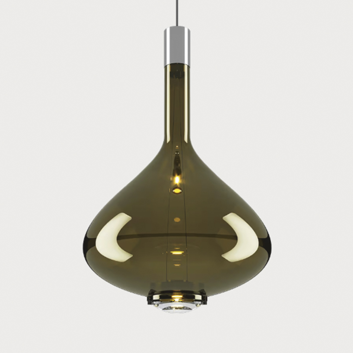 3000 K, chrome / golden sage green