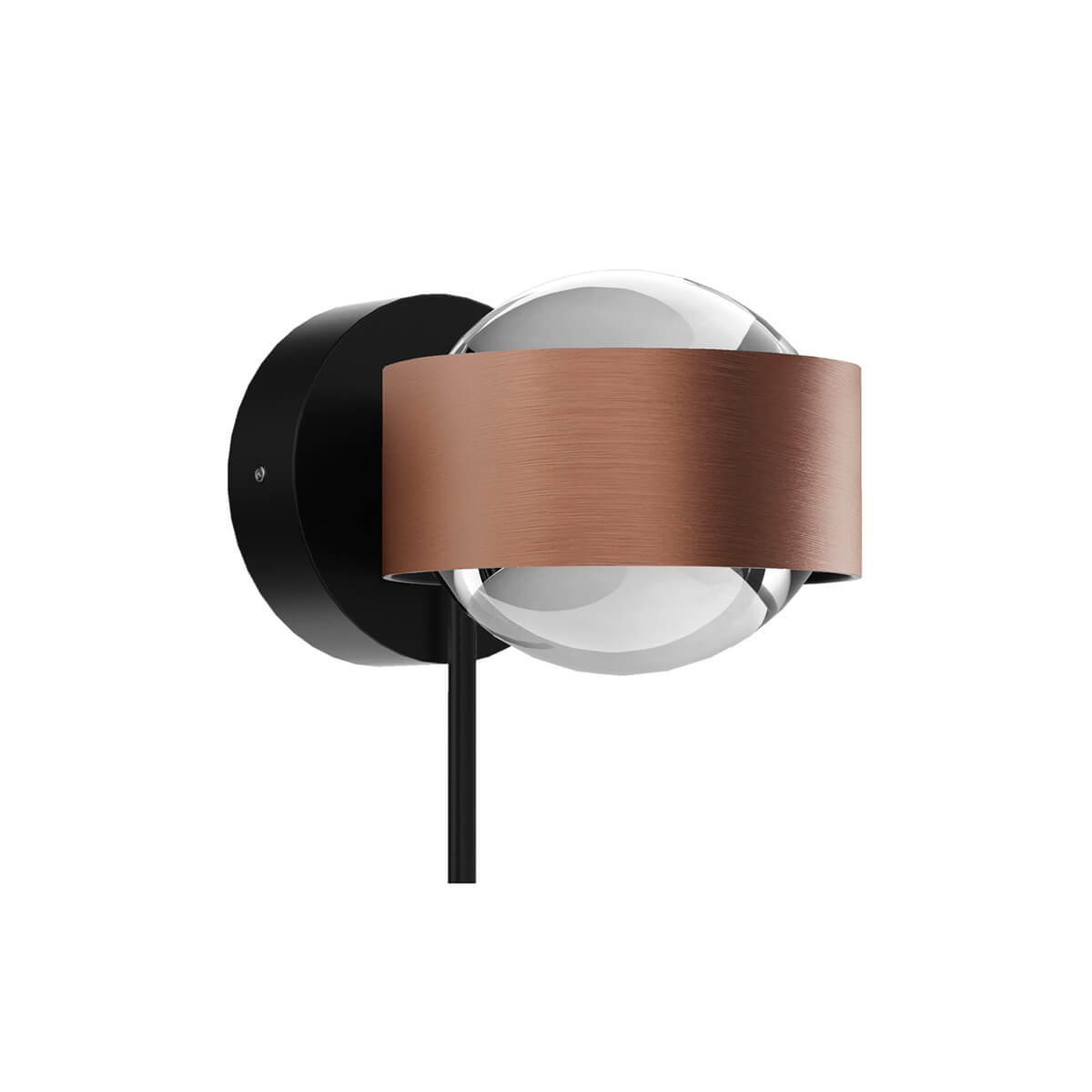 Kupfer gebürstet / schwarz matt