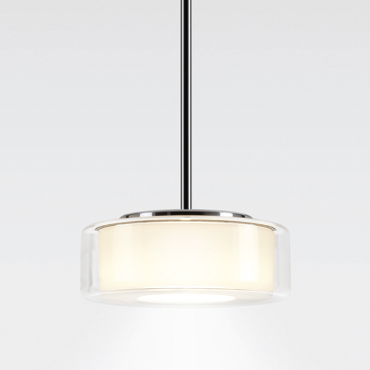 Curling Suspension Tube L LED Pendelleuchte