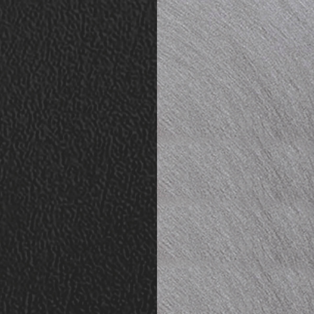 Schiefer schwarz / Aluminium satiniert