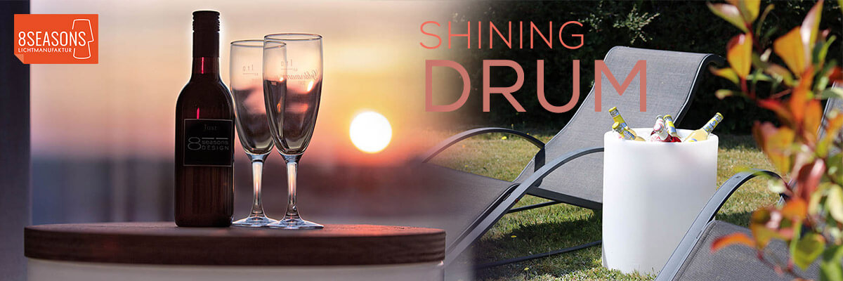 Kategoriebanner Marke 8 seasons design shining drum