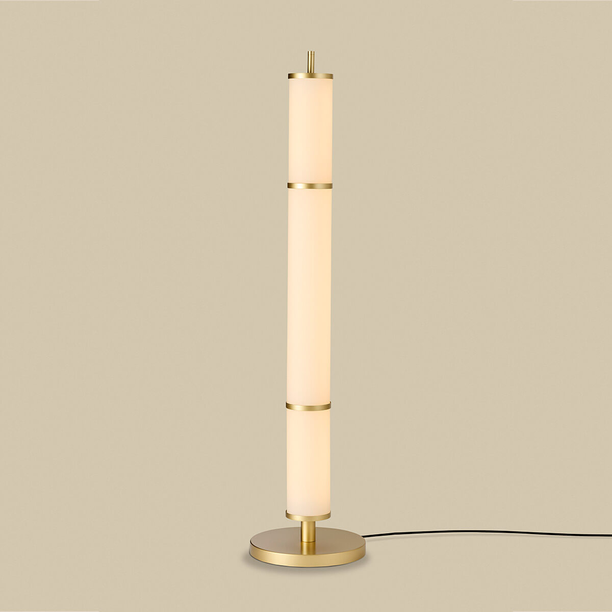 Eloxal Messing, Opalglas