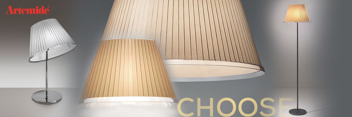 Kategoriebanner Marke Artemide Choose