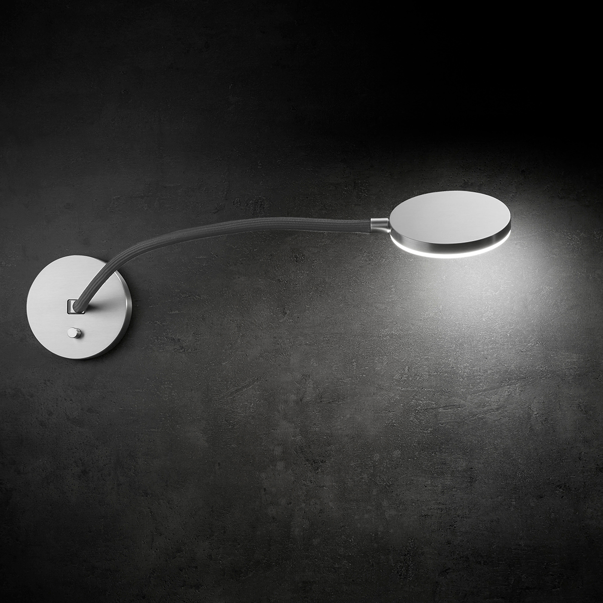 Matt aluminum / grey