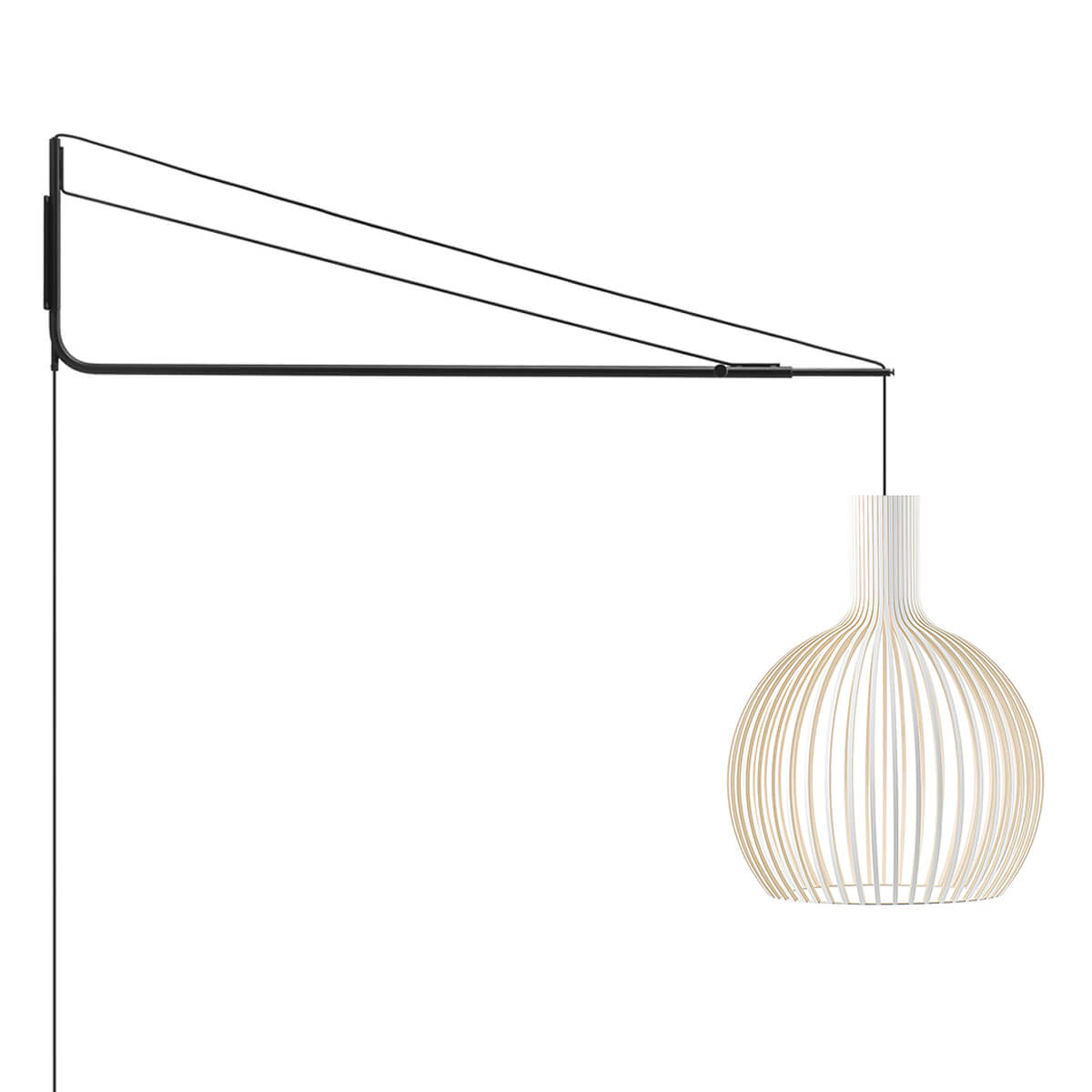 black, shade: white laminated