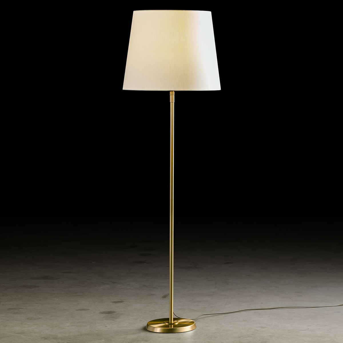 Messing matt, Chintz Champagner