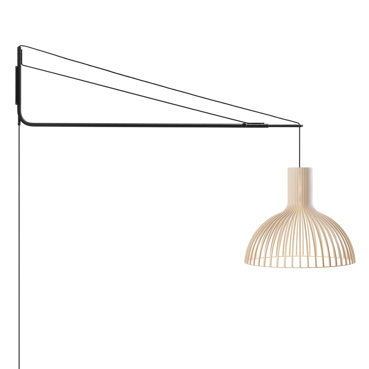 black, shade: natural birch